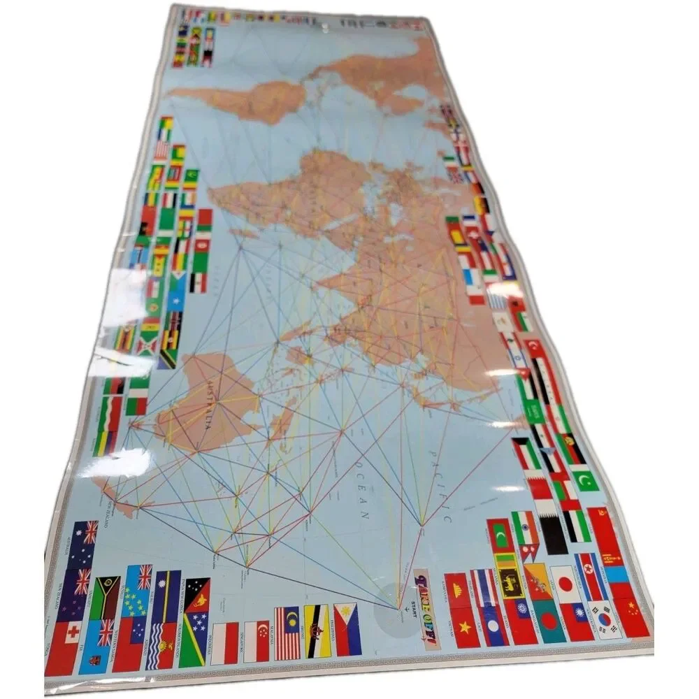 Take Off! World Edition Geography Board Game Resource Games Missing 1 Jet